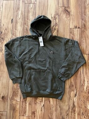 adidas hoodie olive army green